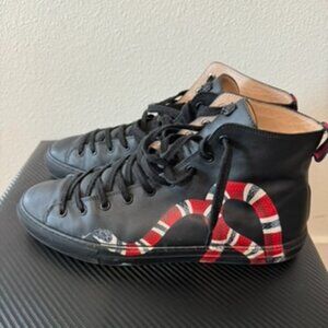 Gucci Leather High Top Major 'Snake'